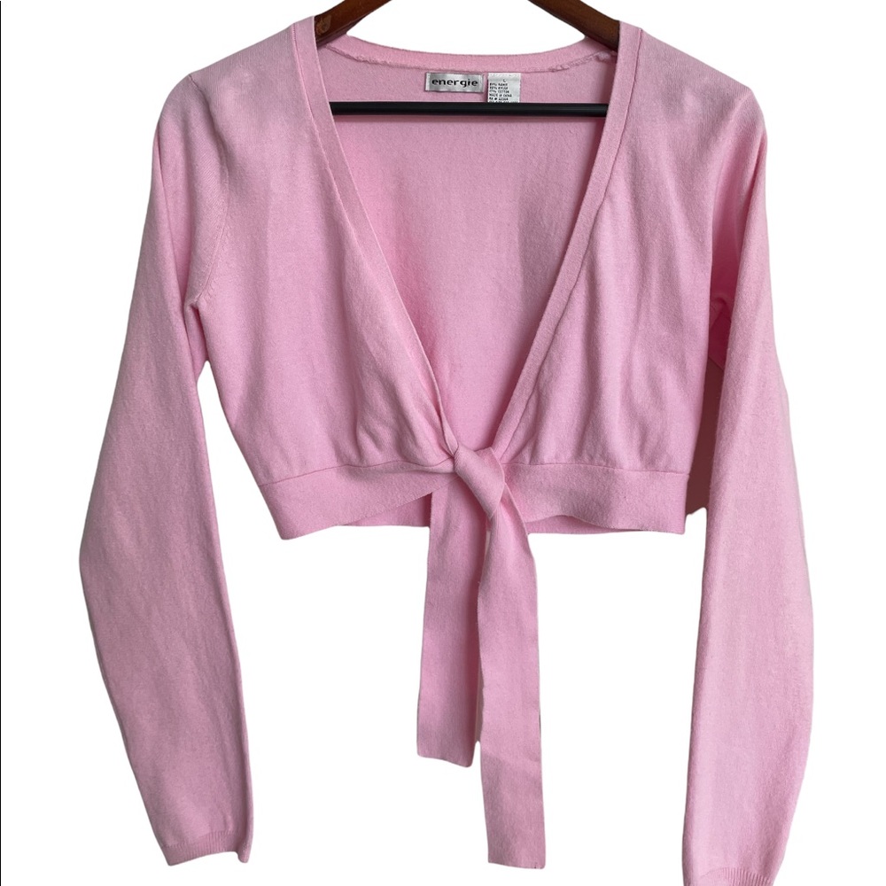 Womens Sz Large Wrap Sweater Top